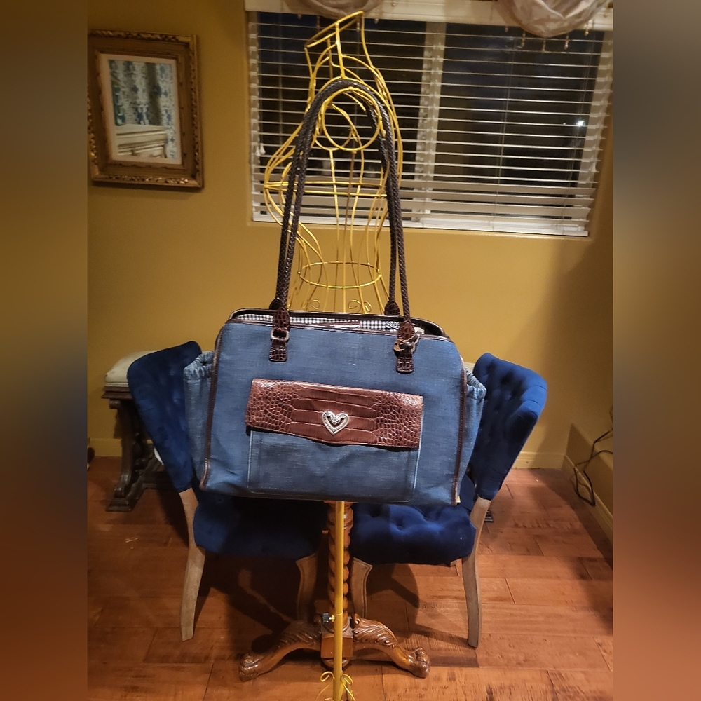Brighton Large Jean Shoulderbag, Vintage